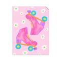 Picture of Pink Roller Skates _GroupedProduct_Rectangle_Portrait_Unframed_Print_Only_