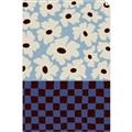 Picture of Blue Patterned Floral Perfection  _GroupedProduct_Rectangle_Portrait_Unframed_Print_Only_