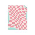 Picture of Pink Checkered Symphony _GroupedProduct_Rectangle_Portrait_Unframed_Print_Only_