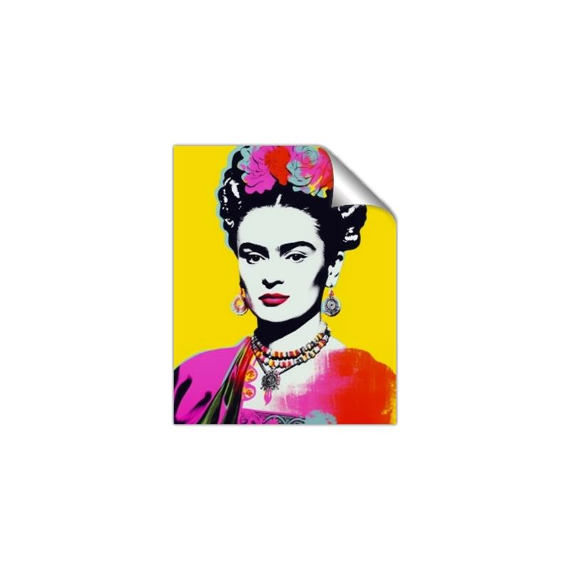 Picture of Botanical Bliss of Frida _GroupedProduct_Rectangle_Portrait_Unframed_Print_Only_