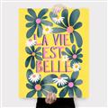Picture of La Vie Est Belle Foliage _GroupedProduct_Rectangle_Portrait_Canvas_