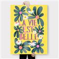 Picture of La Vie Est Belle Foliage _GroupedProduct_Rectangle_Portrait_Canvas_