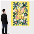 Picture of La Vie Est Belle Foliage _GroupedProduct_Rectangle_Portrait_Canvas_
