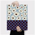 Picture of Blue Patterned Floral Perfection  _GroupedProduct_Rectangle_Portrait_Canvas_