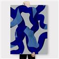 Picture of Constellation of Blue Strokes _GroupedProduct_Rectangle_Portrait_Canvas_
