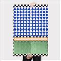 Picture of Psychedelic Checkered Aura _GroupedProduct_Rectangle_Portrait_Canvas_