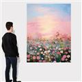 Picture of Ethereal Pink Sunrise _GroupedProduct_Rectangle_Portrait_Canvas_