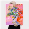 Picture of Petals in Pink Bloom  _GroupedProduct_Rectangle_Portrait_Canvas_