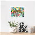 Picture of Vibrant Fusion Jaguar _GroupedProduct_Rectangle_Landscape_Canvas_