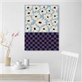 Picture of Blue Patterned Floral Perfection  _GroupedProduct_Rectangle_Portrait_Canvas_