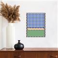 Picture of Psychedelic Checkered Aura _GroupedProduct_Rectangle_Portrait_Canvas_