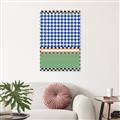 Picture of Psychedelic Checkered Aura _GroupedProduct_Rectangle_Portrait_Canvas_