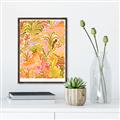 Picture of Cascade Foliage _GroupedProduct_Rectangle_Portrait_Canvas_Framed_