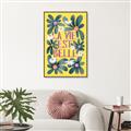 Picture of La Vie Est Belle Foliage _GroupedProduct_Rectangle_Portrait_Canvas_Framed_