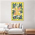 Picture of La Vie Est Belle Foliage _GroupedProduct_Rectangle_Portrait_Canvas_Framed_