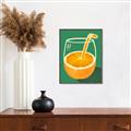 Picture of Orange Juice Poition _GroupedProduct_Rectangle_Portrait_Canvas_Framed_
