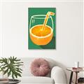 Picture of Orange Juice Poition _GroupedProduct_Rectangle_Portrait_Canvas_Framed_