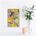 Picture of Enchanted Floral Blossoms _GroupedProduct_Rectangle_Portrait_Canvas_Framed_