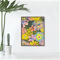 Picture of Enchanted Floral Blossoms _GroupedProduct_Rectangle_Portrait_Canvas_Framed_