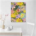 Picture of Enchanted Floral Blossoms _GroupedProduct_Rectangle_Portrait_Canvas_Framed_