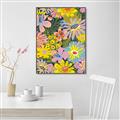 Picture of Enchanted Floral Blossoms _GroupedProduct_Rectangle_Portrait_Canvas_Framed_
