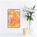 Picture of Floral Rainbow Reverie _GroupedProduct_Rectangle_Portrait_Canvas_Framed_
