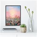 Picture of Ethereal Pink Sunrise _GroupedProduct_Rectangle_Portrait_Canvas_Framed_