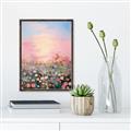 Picture of Ethereal Pink Sunrise _GroupedProduct_Rectangle_Portrait_Canvas_Framed_