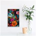 Picture of Chromatic Meadow of Flowers _GroupedProduct_Rectangle_Portrait_Canvas_Framed_