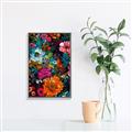 Picture of Chromatic Meadow of Flowers _GroupedProduct_Rectangle_Portrait_Canvas_Framed_