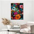 Picture of Chromatic Meadow of Flowers _GroupedProduct_Rectangle_Portrait_Canvas_Framed_