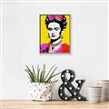 Picture of Botanical Bliss of Frida _GroupedProduct_Rectangle_Portrait_Canvas_Framed_