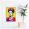 Picture of Botanical Bliss of Frida _GroupedProduct_Rectangle_Portrait_Canvas_Framed_