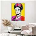 Picture of Botanical Bliss of Frida _GroupedProduct_Rectangle_Portrait_Canvas_Framed_