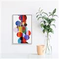 Picture of Geometric Graffiti _GroupedProduct_Rectangle_Portrait_Canvas_Framed_