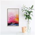 Picture of Abstract  Glow I _GroupedProduct_Rectangle_Portrait_Canvas_Framed_