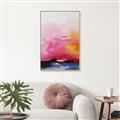 Picture of Abstract  Glow I _GroupedProduct_Rectangle_Portrait_Canvas_Framed_