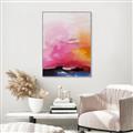 Picture of Abstract  Glow I _GroupedProduct_Rectangle_Portrait_Canvas_Framed_