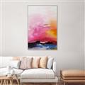 Picture of Abstract  Glow I _GroupedProduct_Rectangle_Portrait_Canvas_Framed_