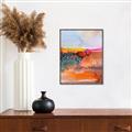 Picture of Abstract  Glow III _GroupedProduct_Rectangle_Portrait_Canvas_Framed_