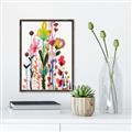 Picture of Eclectic Floral Canvas I _GroupedProduct_Rectangle_Portrait_Canvas_Framed_