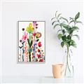 Picture of Eclectic Floral Canvas I _GroupedProduct_Rectangle_Portrait_Canvas_Framed_
