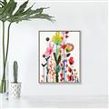 Picture of Eclectic Floral Canvas I _GroupedProduct_Rectangle_Portrait_Canvas_Framed_