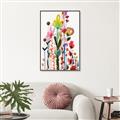 Picture of Eclectic Floral Canvas I _GroupedProduct_Rectangle_Portrait_Canvas_Framed_