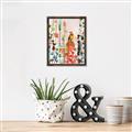 Picture of Eclectic Floral Canvas II _GroupedProduct_Rectangle_Portrait_Canvas_Framed_