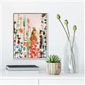 Picture of Eclectic Floral Canvas II _GroupedProduct_Rectangle_Portrait_Canvas_Framed_