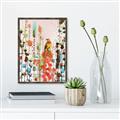Picture of Eclectic Floral Canvas II _GroupedProduct_Rectangle_Portrait_Canvas_Framed_
