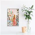Picture of Eclectic Floral Canvas II _GroupedProduct_Rectangle_Portrait_Canvas_Framed_