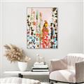 Picture of Eclectic Floral Canvas II _GroupedProduct_Rectangle_Portrait_Canvas_Framed_