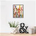 Picture of Eclectic Floral Canvas III _GroupedProduct_Rectangle_Portrait_Canvas_Framed_